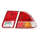 Par Lanterna Direita Honda Civic 2003 2004 2005 2006 Nova Direito/passageiro Vermelho