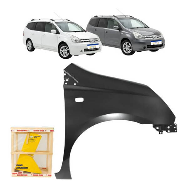 Paralama Nissan Livina 2009 2010 2011 2012 2013 2014 Ld Novo