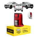 Lanterna Sinaleira Mitsubishi Triton 2026 2027 C/led Ld Direito/passageiro Vermelho