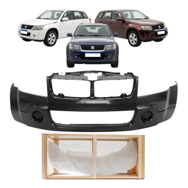 Parachoque Dianteiro Suzuki Grand Vitara 2009 2010 2011 2012 Preto