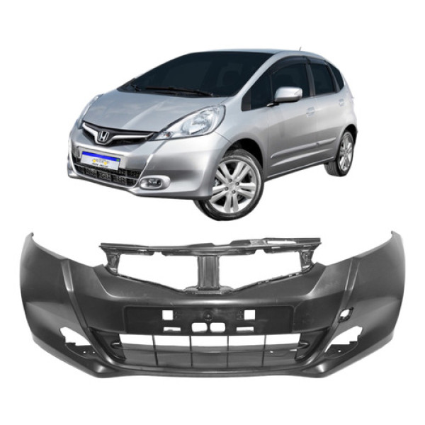 Parachoque Dianteiro Honda Fit 2013 2014 Novo
