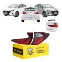 Lanterna Canto E Tampa Hb20 Hatch 2020 21 2022 Fume L.d Direito/passageiro Fumê