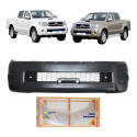 Parachoque Toyota Hilux 2009 2010 2011 Novo Preto Preto