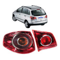 Par Lanterna Vw Spacefox 2006 2007 2008 09 10 Ré Vermelha Le Esquerdo/motorista Vermelho
