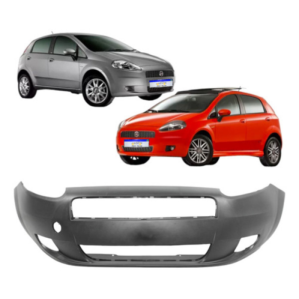 Parachoque Dianteiro Fiat Punto 2008 2009 2010 2011 2012 Preto