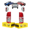 Par Lanterna Sinaleira Toyota Hilux Srv 2006 07 08 09 A 2015 Ambos Lados Cristal