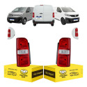 Par Lanterna Expert Jumpy Scudo 2017 2018 2019 A 2025 Novo Ambos Lados Vermelho
