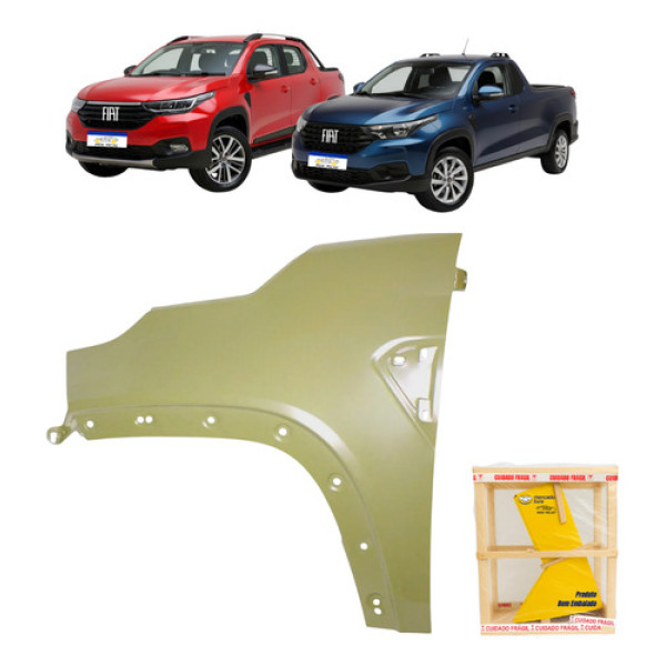 Paralama Fiat Strada Ranch 2020 2021 22 2023 2024 2025 2026