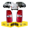 Par Lanterna Expert Jumpy Scudo 2017 2018 2019 2020 A 2025 Ambos Lados Vermelho