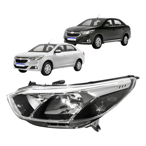 Farol Chevrolet Cobalt 2016 2017 2018 2019 2020 Esquerdo Esquerdo/motorista