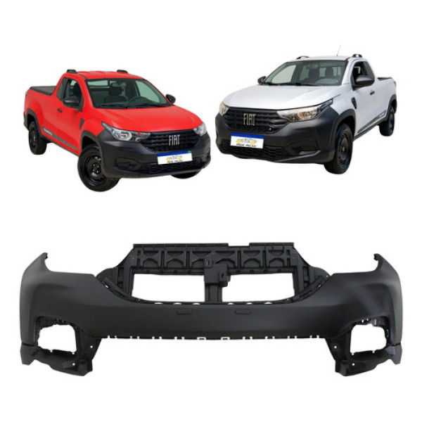 Parachoque Dianteiro Fiat Strada 2021 2022 A 2025