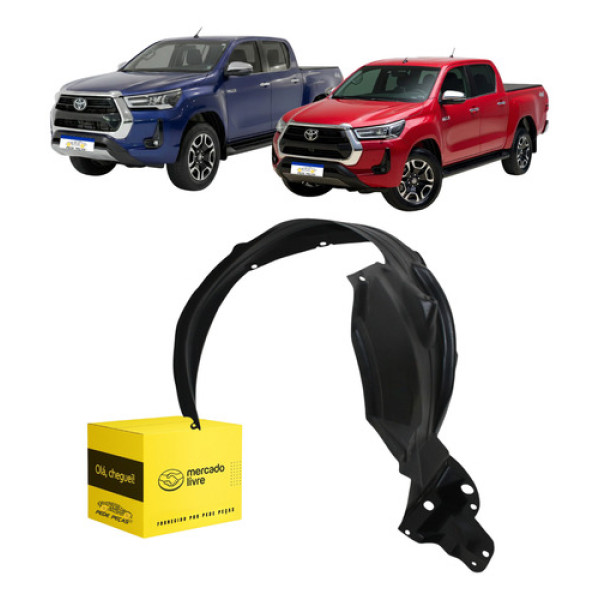 Protetor Caixa Roda Sw4 Hilux 2021 A 2026 Novo Le