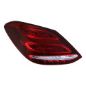 Lanterna C180 C200 C250 C300 C43 C63 Amg 2015 A 2018 W205 Le Esquerdo/motorista Vermelho