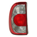 Lanterna Traseira Vw Saveiro G4 2006 2007 2008 2009 Fumê Le Esquerdo/motorista Vermelho/fumê