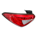 Sinaleira Traseira Fiat Cronos 2018 A 2026 C/led Cristal Le Esquerdo Vermelho