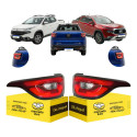 Lanterna Sinaleira Traseira Fiat Toro 2016 A 2025 C/led Par Ambos Lados Vermelho