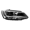 Par Farol Vw Jetta 2011 A 2016 Mascara Negra Foco Duplo Novo Ambos Lados