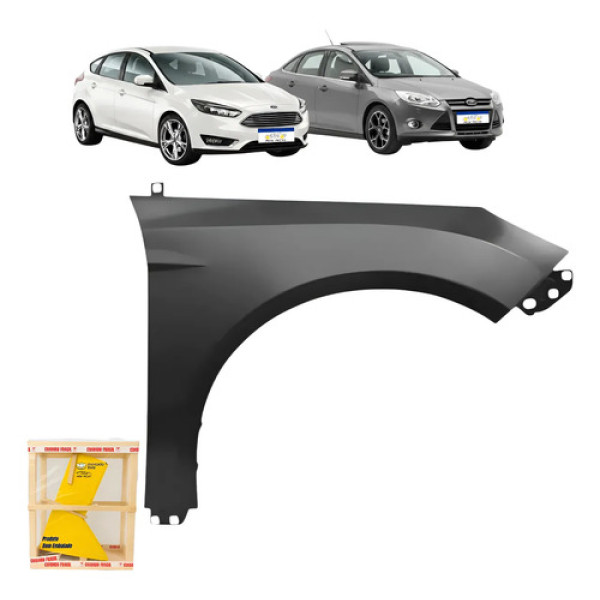 Paralama Ford Focus 2014 2015 2016 2017 2018 Hatch Sedan