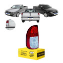 Lanterna Traseira Saveiro 1998 1999 2000 01 02 03 04 2005 Le Esquerdo/motorista Vermelho Cristal
