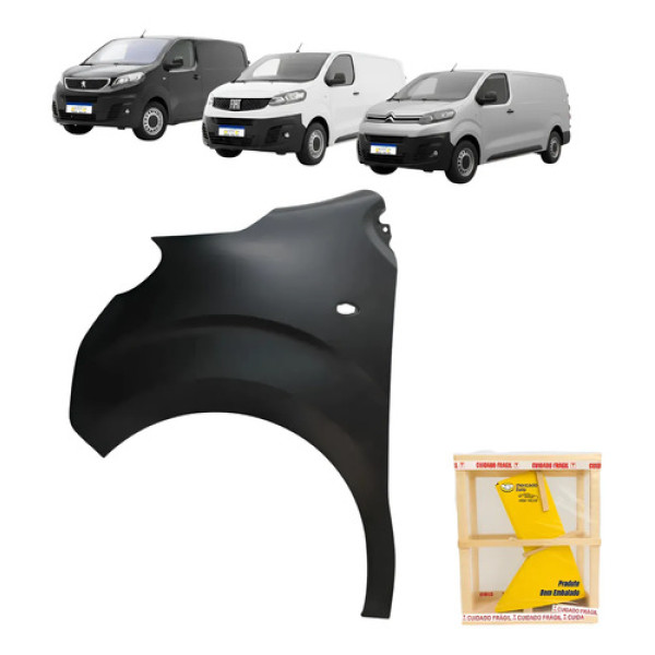 Paralama Fiat Scudo Cargo Multi 2022 A 2026 Novo Le