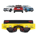 Jogo Lanternas Traseiras Vw Nivus 2020 2021 22 23 24 25 2026 Ambos Lados Fumê