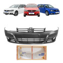 Parachoque Vw Golf 2008 2009 2010 11 12 2013 C/furo Original Preto