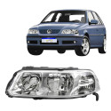 Par Farol Vw Gol Saveiro Parati G3 2000 01 A 2005 Foco Duplo Ambos Lados