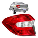 Lanterna Traseira Ford Ka Sedan 2015 2016 2017 18 Cristal Le Esquerdo Vermelho
