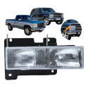 Farol Gm Silverado Superior 1993 94 95 96 97 98 99 A 2001 Ld Direito/passageiro