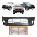 Parachoque Toyota Hilux Cs 2016 2017 2018 C/grade Textured Black