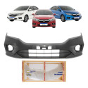 Parachoque Dianteiro Honda City 2018 2019 2020 Novo Preto