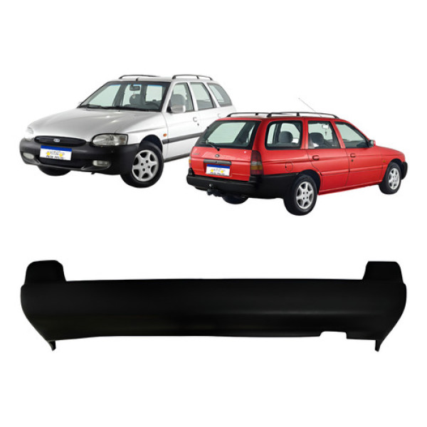 Parachoque Traseiro Escort Wagon 1997 A 2003 C/ Espuma Novo
