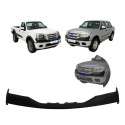 Spoiler Superior Parachoque Ford Ranger 2010 A 2012 Preto Preto