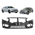 Parachoque Dianteiro Honda Civic G10 2017 2018 2019 Preto