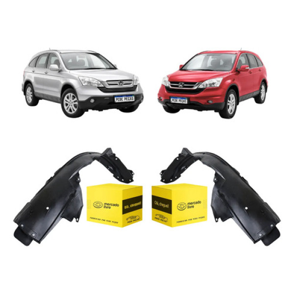Par Parabarro Dianteiro Honda Crv 2007 2008 2009 2010 2011