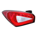 Lanterna Sinaleira Fiat Cronos 2018 A 2026 C/led Cristal Le Esquerdo/motorista Vermelho