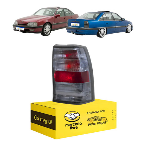 Lanterna Fume Gm Omega 1992 1993 1994 95 96 97 1998 Nova Ld Direito/passageiro Fumê