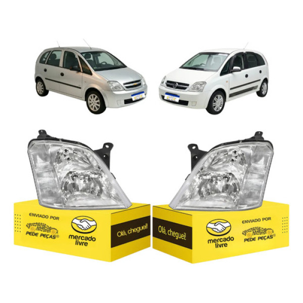Par Farol Meriva 2003 2004 2005 2006 2007 2008 2009 A 2012 Ambos Lados