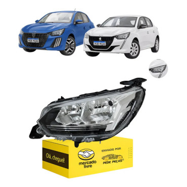 Farol Peugeot 208 20...