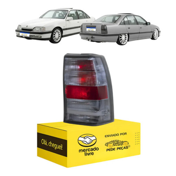 Lanterna Chevrolet Omega 1992 1993 94 95 96 97 1998 Fume Ld Direito/passageiro Fumê