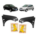 Par Paralama Vw Polo 2002 2003 2004 2005 2006 Novo