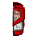 Par Lanterna Traseira Nissan Frontier 2022 2023 2024 Com Led Direito Vermelho
