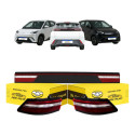 Kit Lanternas Traseiras E Central Dolphin Mini 2024 25 2026 Ambos Lados Fumê