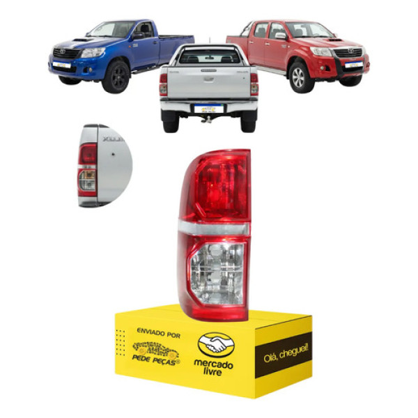 Lanterna Sinaleira Toyota Hilux 2012 13 14 2015 Novo L.e Esquerdo/motorista Cristal