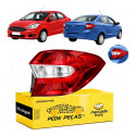 Lanterna Traseira Ford Ka+ Sedan 2015 2016 A 2018 Se Plus Ld Direito/passageiro Vermelho