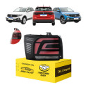 Lanterna T-cross 2019 2020 2021 2022 23 2024 C/led Nova L.e Esquerdo/motorista Fumê
