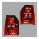 Par Lanterna Volkswagen Parati G3 2 Fase 2003 2004 2005 Fume Ambos Lados Vermelho
