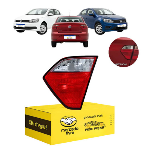Sinaleira Tampa Vw Voyage G6 G7 G8 2013 14 15 A 2023 Fumê Ld Direito/passageiro