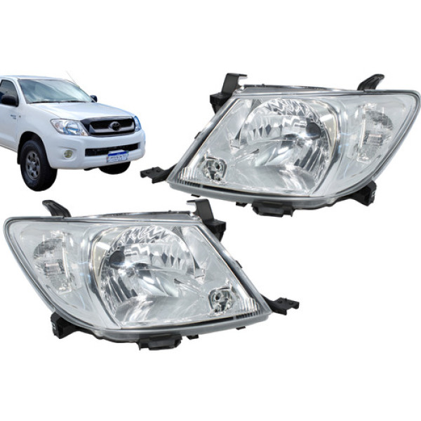 Par Farol Hilux Full Sr Srv Top Std Srv Limited Edition Novo Esquerdo