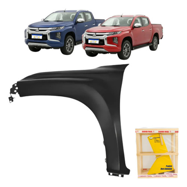 Paralama Mitsubishi L200 2021 2022 2023 2024 2025 S/furo Le